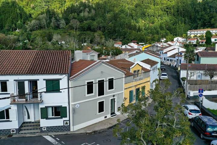 Casa de férias para 3 pessoas, com terraço em Furnas