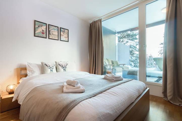 Gîte pour 4 personnes, avec balcon ainsi que sauna et jardin à Andermatt - 2