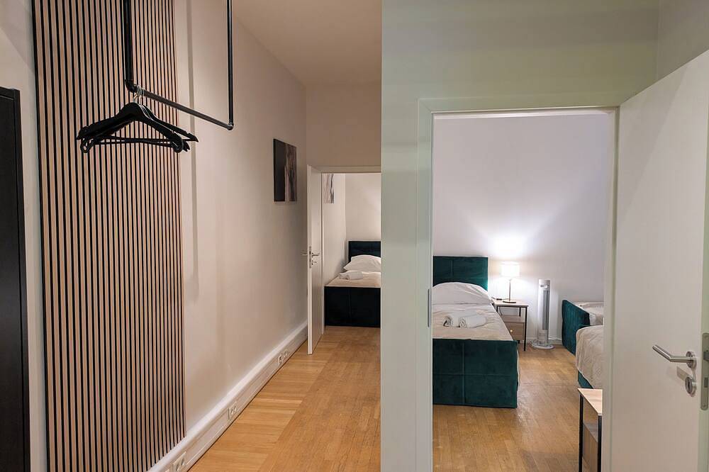 Ganze Wohnung, München 110 qm Apartment mit 3 Schlafzimmer in Top Lage für 1 - 10 Gäste in München Ludwigsvorstadt, München
