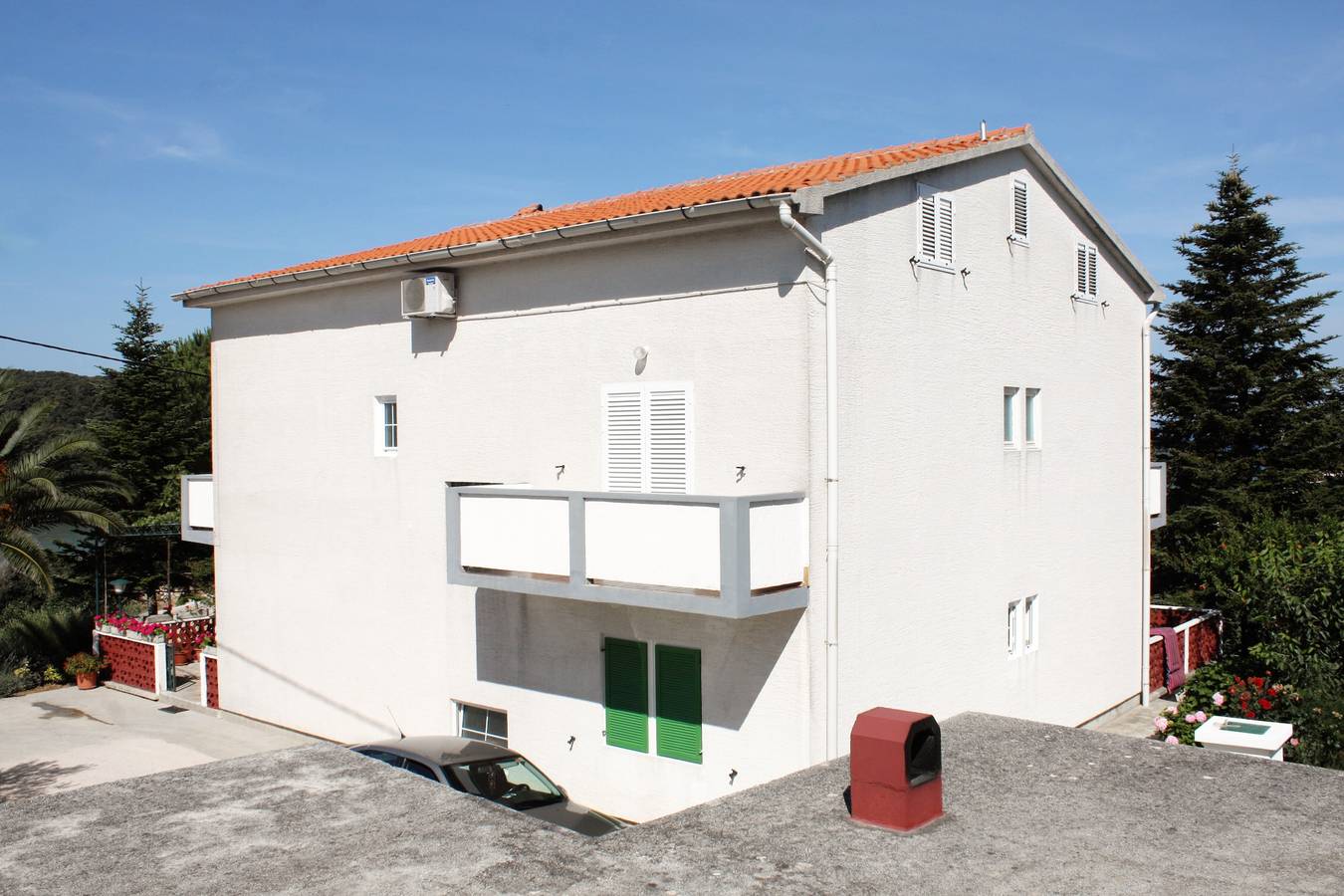 Ganze Wohnung, 1-Zimmer-Ferienwohnung mit Terrasse und Meerblick Kampor, Rab A-5064-a in Kampor, Rab