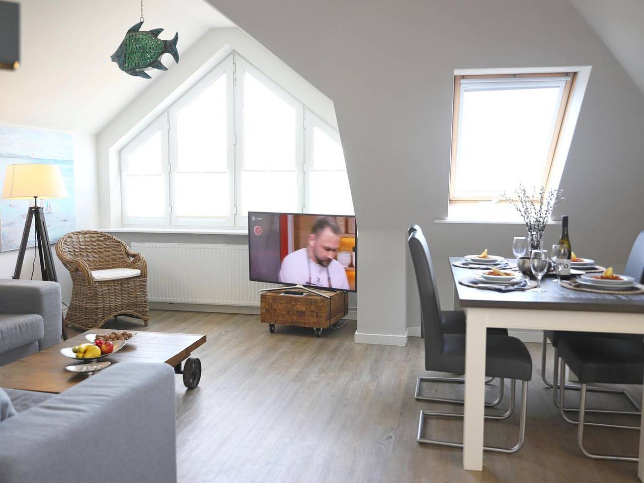 Ganze Wohnung, Großzügige 3-Zimmer-Wohnung in Westerland – ideal für bis zu 4 Personen in Westerland, Sylt (Gemeinde)