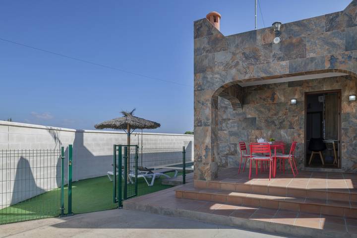 Casa Los Lunares: Ferienhaus mit privatem Pool in Conil de la Frontera in Conil de la Frontera, Costa de la Luz