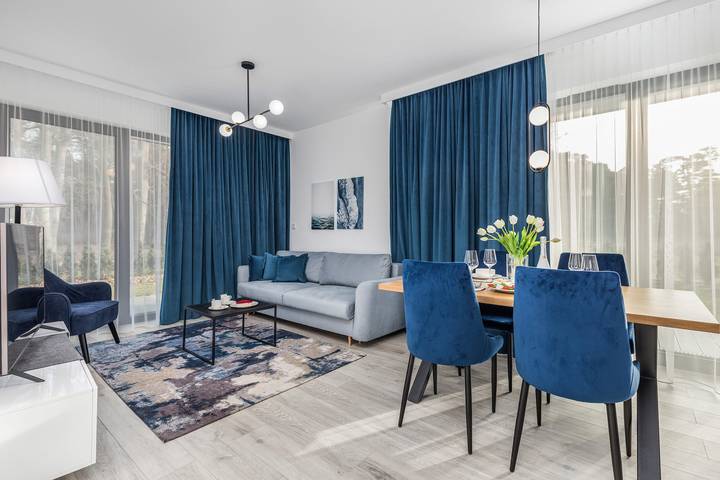 Apartament wakacyjny dla 6 osób, z Jacuzzi i Sauna w Niechorze