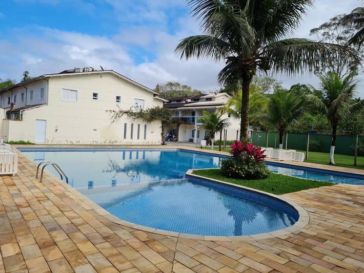 Casas e apartamentos de temporada para 7 pessoas, com jardim e balcão e ainda piscina and vista, com animais de estimação na Barra do Una