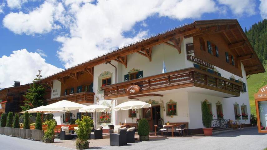 Hotel dla 4 osób, z sauna i widok oraz ogród w Lech