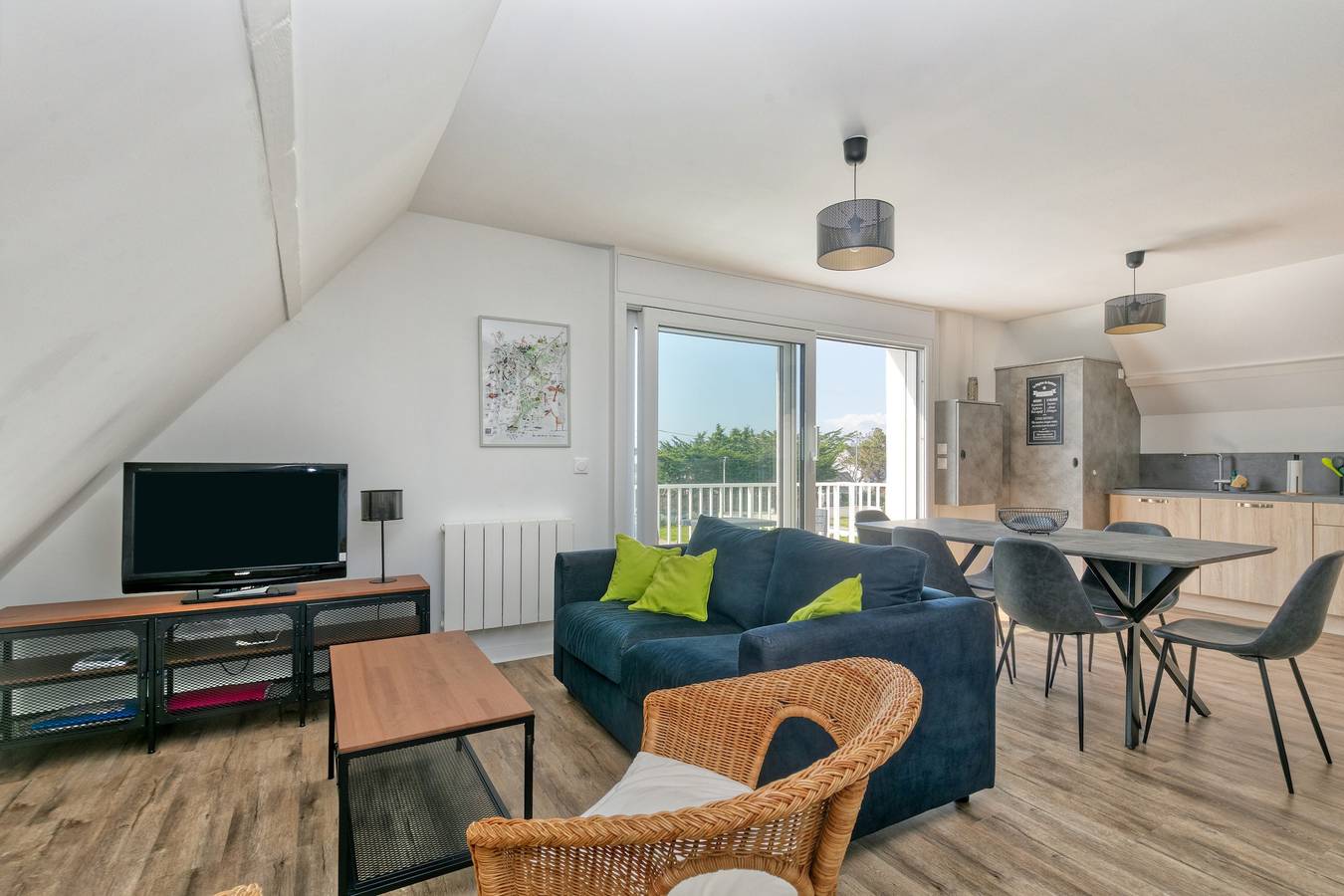 Appartement De Vacances pour 5 Personnes dans La Turballe, Région de Saint-Nazaire