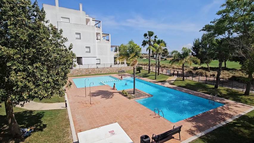 Precioso apartamento de 2 habitaciones en Condado de Alhama Golf Resort con piscinas, Aa, Wifi in Condado de Alhama, Alhama de Murcia