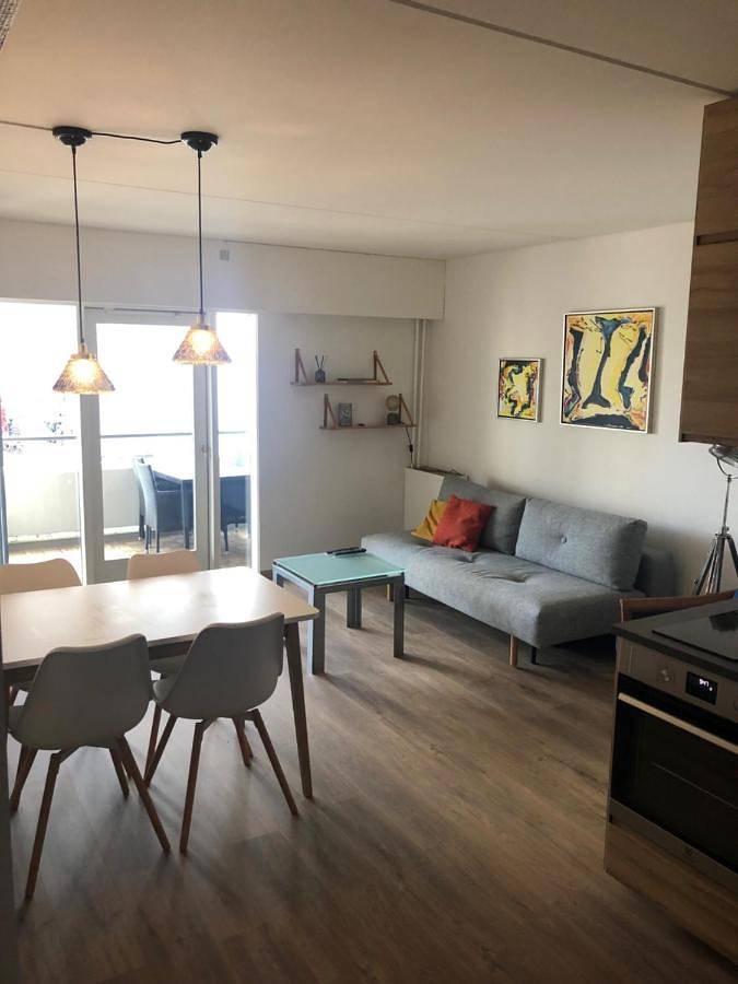 Ferielejlighed for 5 personer, med Balkon og Jacuzzi såvel som Terrasse og Sauna i Helsingør