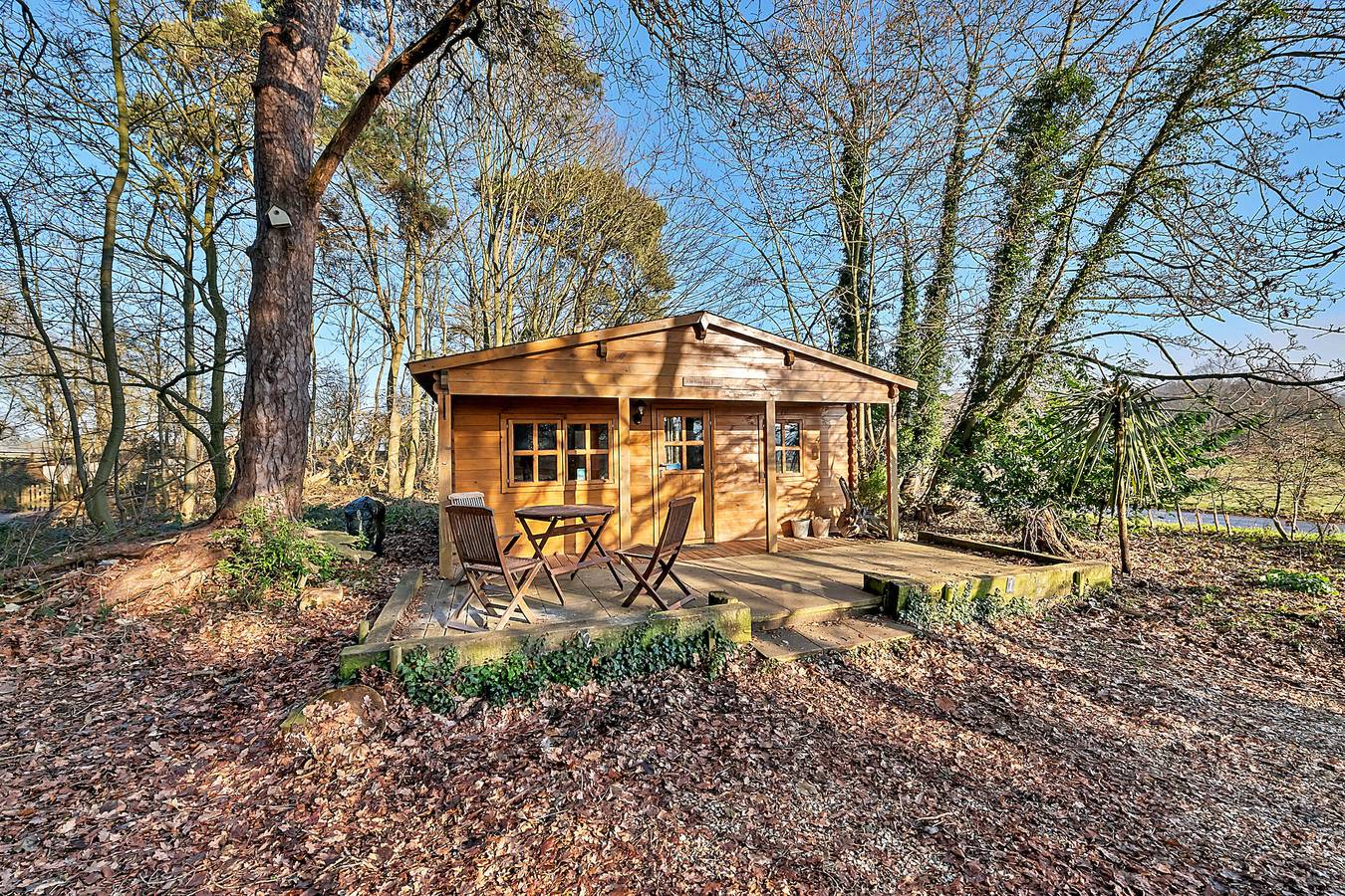 Woodland Lodge in Elveden Forest, Thetford Forest Park