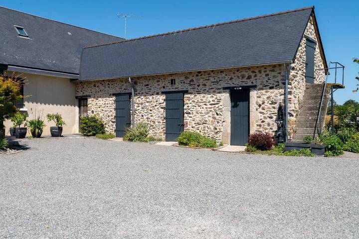 Maison d’hôte pour 4 personnes, avec vue et jardin