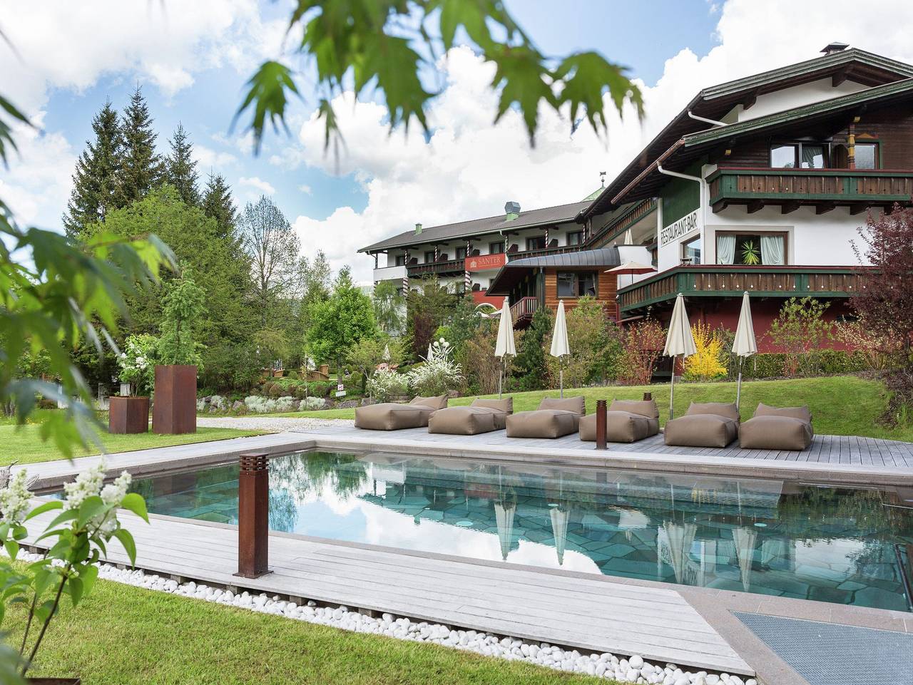 Romantik Hotel Santer in Toblach, Sextener Dolomiten
