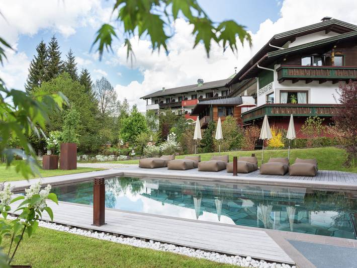 Hotel für 3 Personen, mit Whirlpool und Balkon sowie Garten - 1