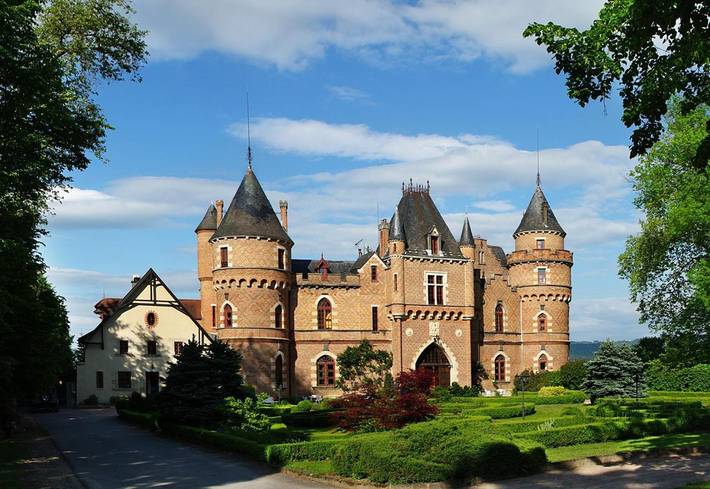 Hôtel pour 2 personnes, avec vue et jardin ainsi que piscine et sauna à Saint-Priest-Bramefant - 3