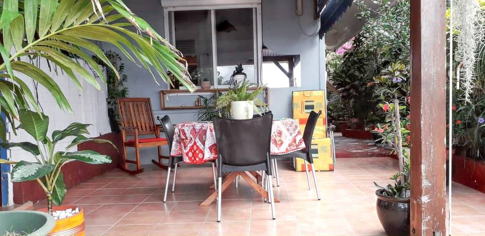 Maison de vacances pour 2 personnes, avec jardin et terrasse dans Pointe-à-Pitre