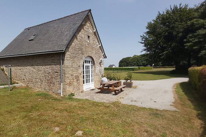 Gîte 20 couchages avec piscine et grand parc in Languidic, Région de Lorient