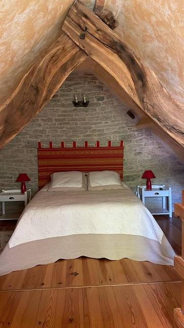 Chambre d’hôte pour 5 personnes, avec vue ainsi que jardin et piscine à Promilhanes