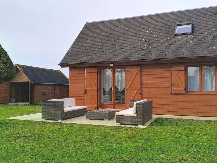 Location de vacances pour 6 personnes, avec jardin, animaux acceptés à Bretteville-sur-Ay