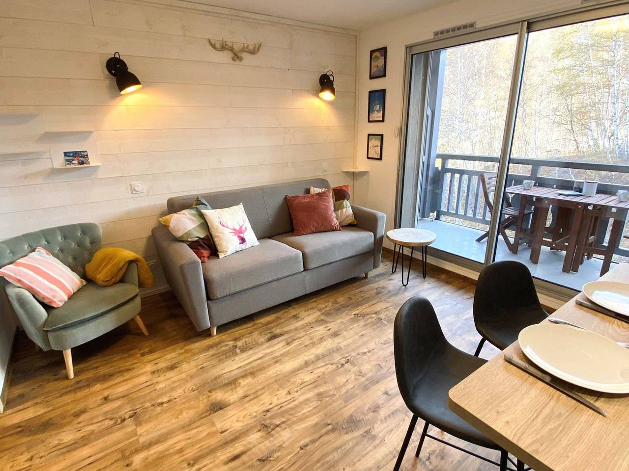 Ganzes Studio, Charmantes Studio für 4 Personen, renoviert & nah an den Pisten, kostenloses Wlan. in Mont-de-Lans, Les Deux Alpes