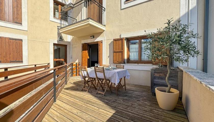 Appartement de vacances pour 4 personnes, avec terrasse
