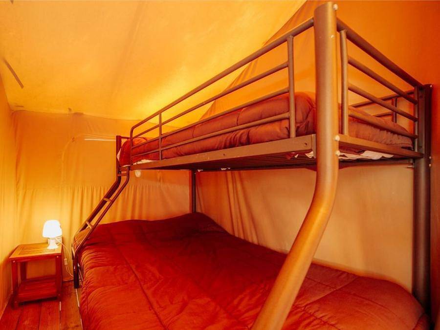 Camping Alannia Guardamar - Tienda de lona y madera 2 personas - Nassau Tent - Precio para 2 personas in San Fulgencio, Costa Blanca