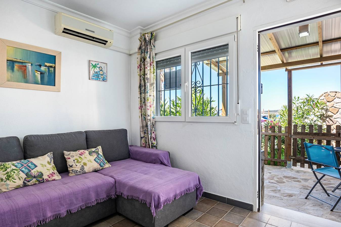 Strandhaus Bolonia 2 - 2 Min zum Strand, Meerblick & Wlan in El Lentiscal, Tarifa