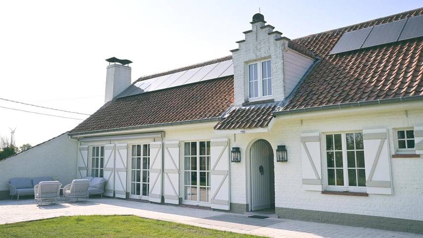 Maison de vacances pour 20 personnes, avec jardin ainsi que vue et piscine à Gistel