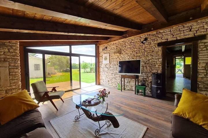 Ferienhaus für 5 Personen, mit Balkon/Terrasse