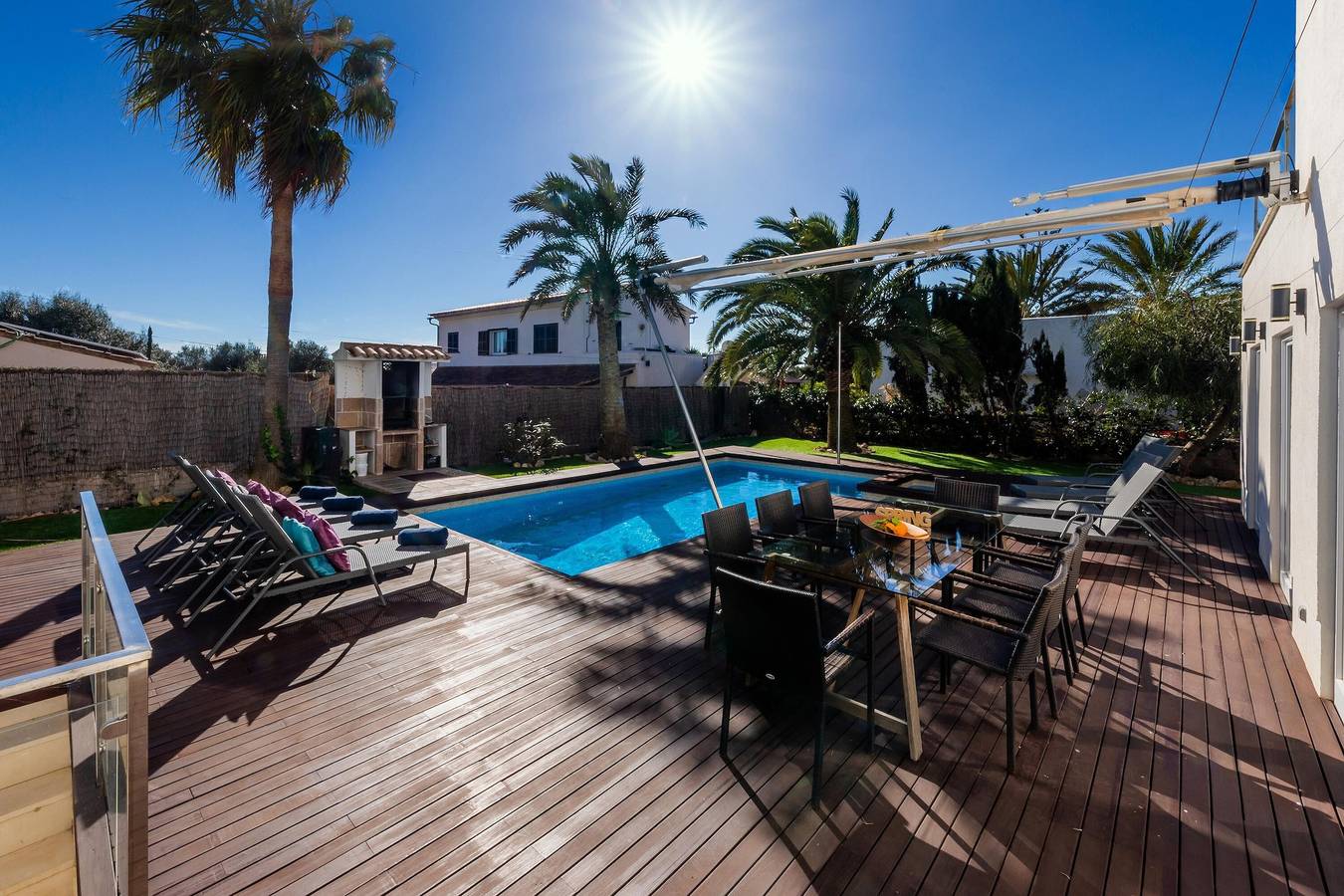 Villa 'Amarador' avec piscine privée, Wi-Fi et climatisation in Cala Figuera, Santanyí