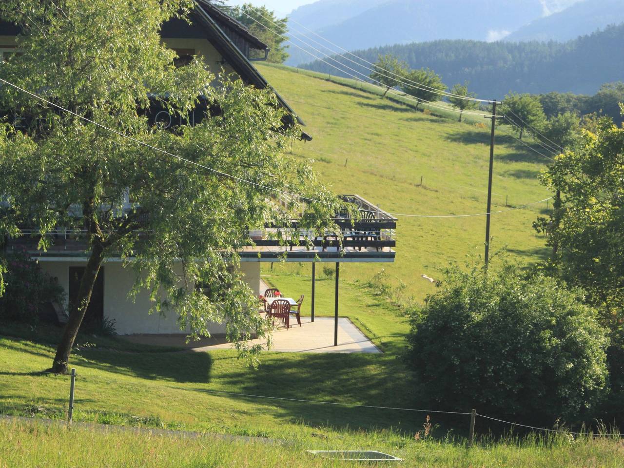 Ganze Wohnung, Apartment '60qm, 1 Schlafzimmer' mit Bergblick, gemeinsamer Terrasse und Wlan in Mühlenbach, Mittlerer Schwarzwald