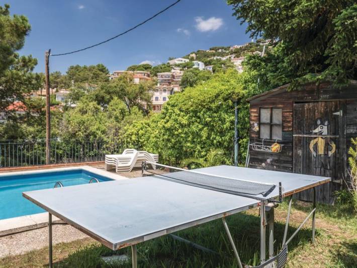 Ferienhaus für 8 Personen, mit Terrasse und Meerblick sowie Garten und Pool, mit Haustier in Lloret de Mar - 3