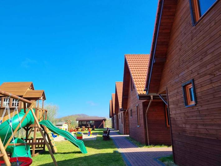 Ferienhaus für 8 Personen, mit Garten und Ausblick, mit Haustier