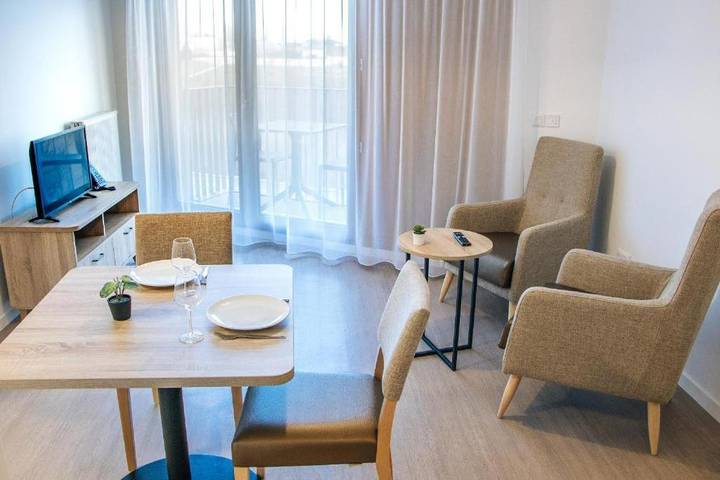 Hôtel pour 2 personnes, avec Balcon ainsi que Terrasse et Jardin