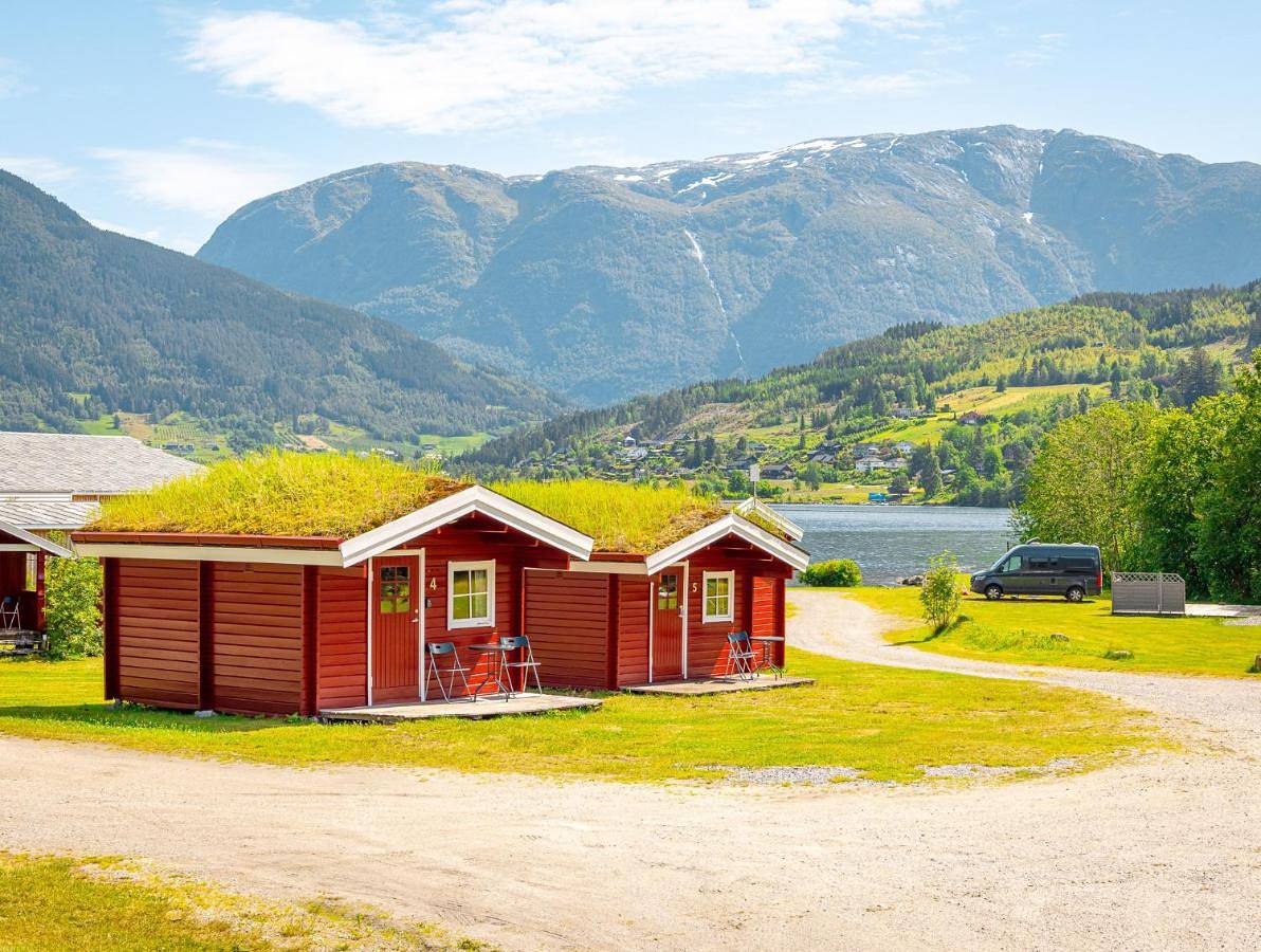 Ulvik Camping in Hardangerfjord