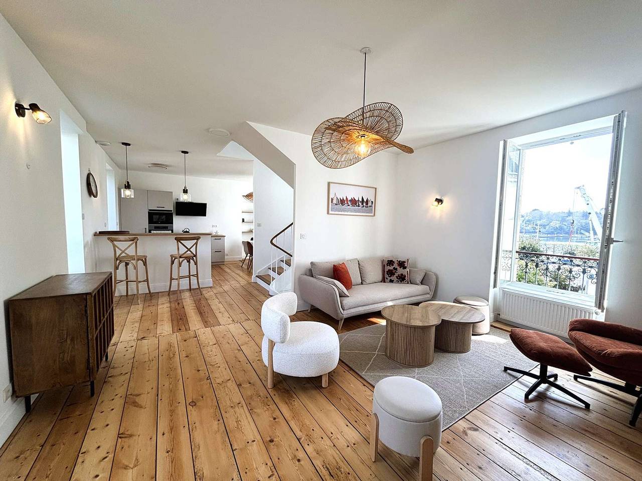 House with stunning sea view - 8 guests in Bénodet, Quimper region