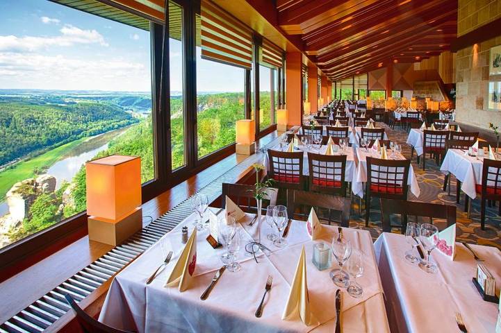Hotel für 4 Personen, mit Terrasse und Sauna sowie Ausblick in Lohmen (Sachsen) - 3