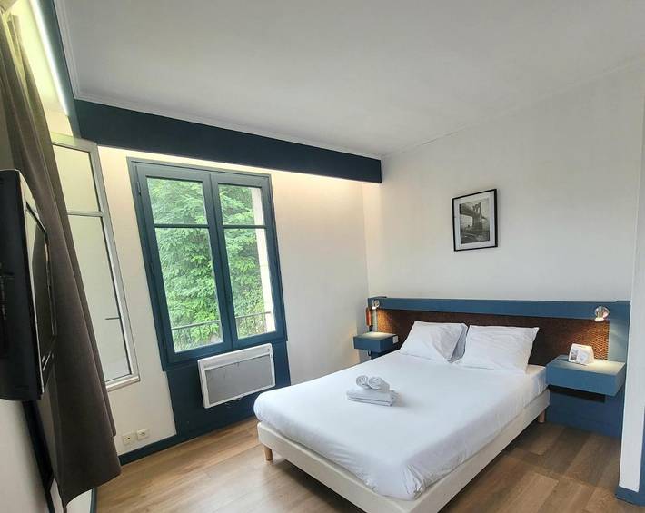 Hôtel pour 2 personnes, avec terrasse et jardin, animaux acceptés - 1