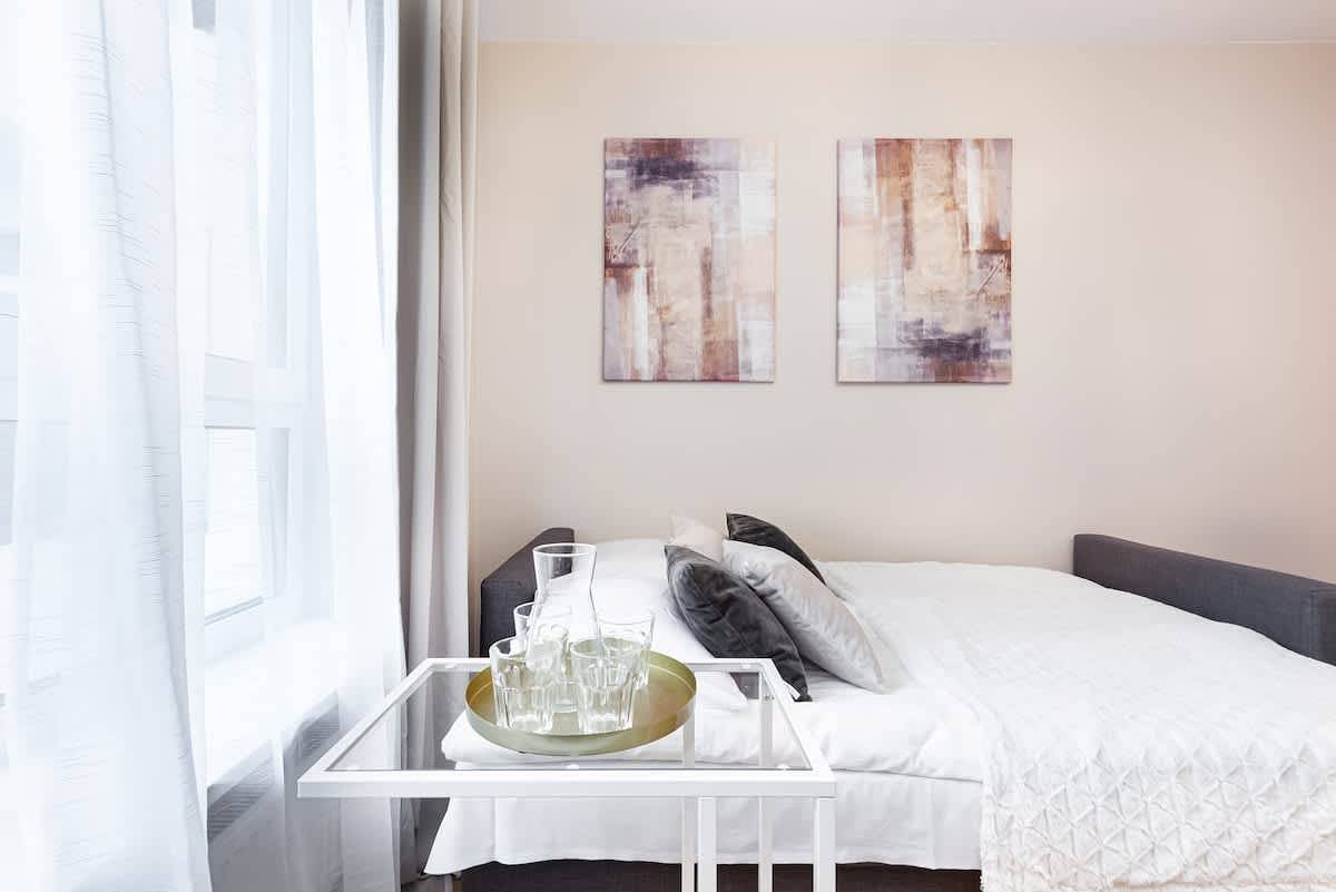 Entire studio, Komputerowa 7 | Modern Studio | Parking in Mokotów, Warsaw