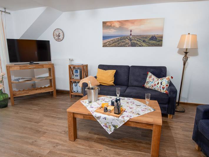 Ferienwohnung für 2 Personen, mit Balkon und Garten in Norddeich Mole