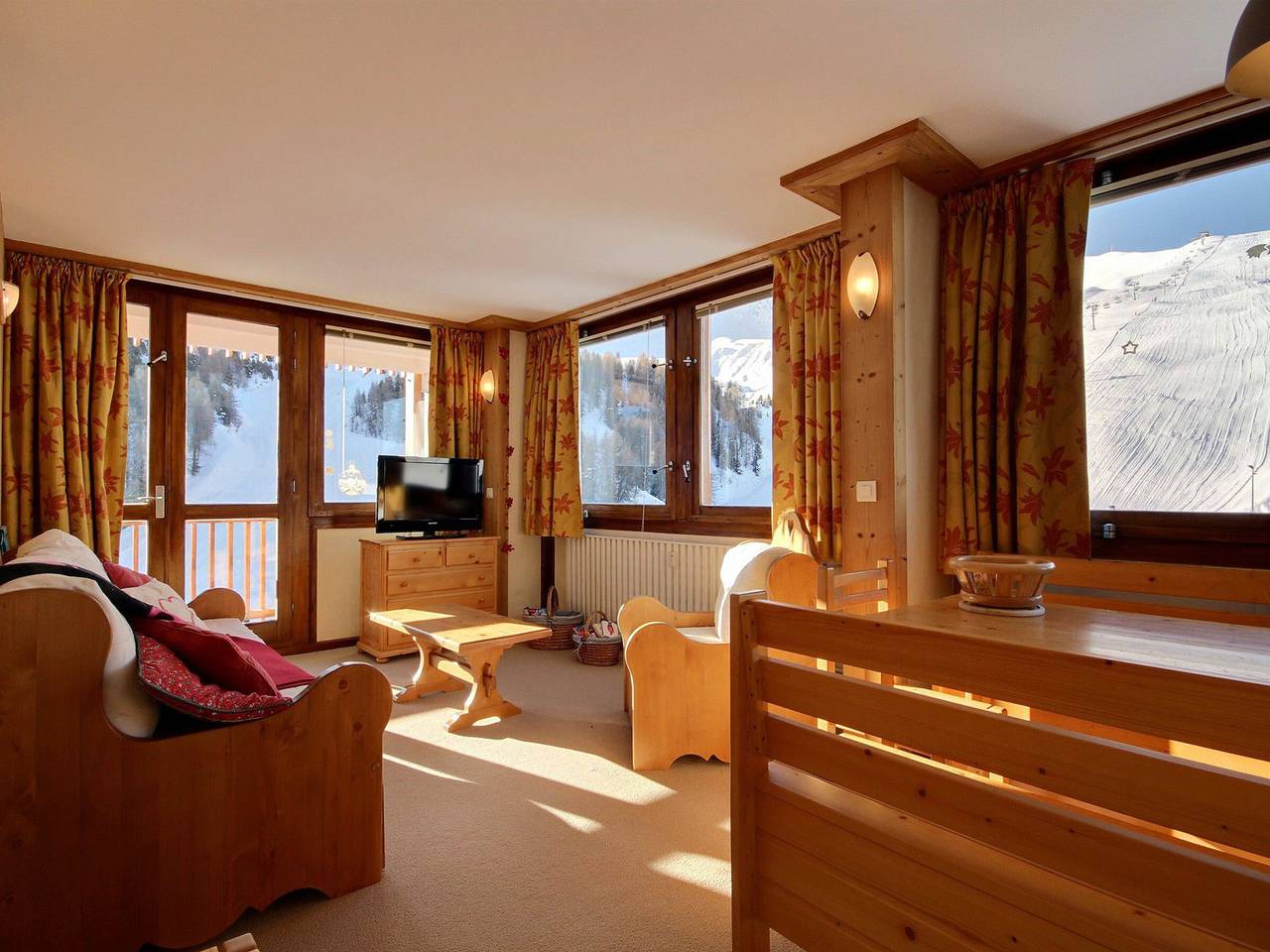 Appartement entier, Appartement 3 Pièces Lumineux 6 Pers. au Pied des Pistes in Plagne Centre, La Plagne-Tarentaise