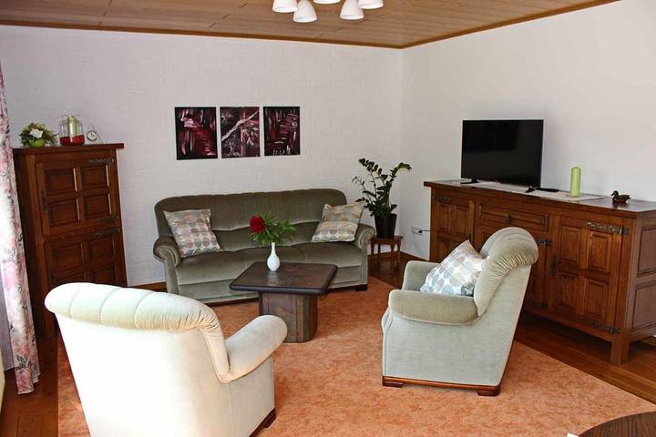 Ferienwohnung für 4 Personen, mit Terrasse und Garten
