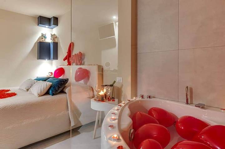 Romantische Suite mit privatem Whirlpool in Sciacca, Agrigento Provinz