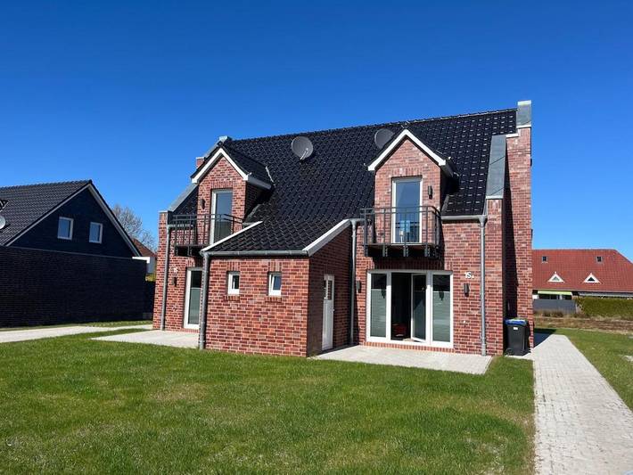 Ferienhaus für 5 Personen, mit Seeblick und Ausblick sowie Garten in Landkreis Aurich