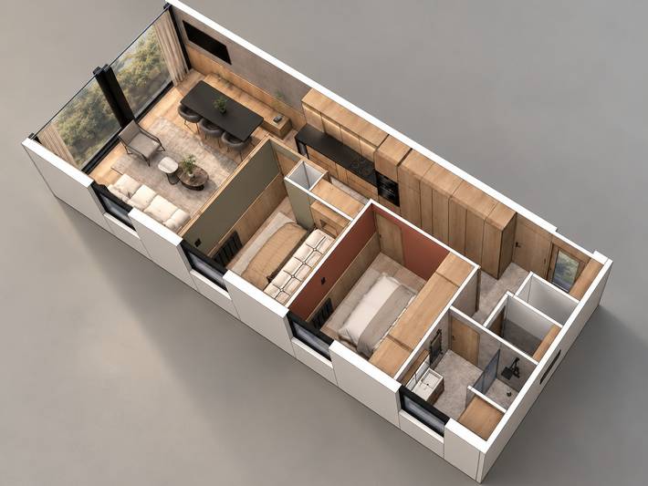 Ganze Wohnung, Zentrales Apartment, nahe Pisten, mit WLAN, bis zu 6 Personen in Val-d'Isère, Vanoise-Massiv