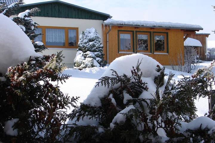 Ferienhaus für 4 Personen, mit Sauna und Terrasse sowie Garten in Stiege im Harz