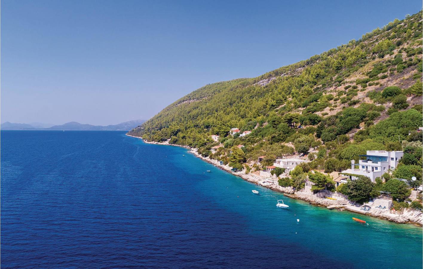 Ganze Ferienwohnung, Ferienwohnung für 6 Personen mit Terrasse in Brsecine, Dubrovnik-Neretva