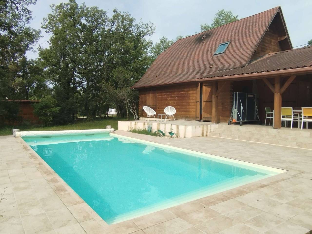 Espech piscine chauffée Dordogne in Peyrillac-et-Millac, Périgord Noir