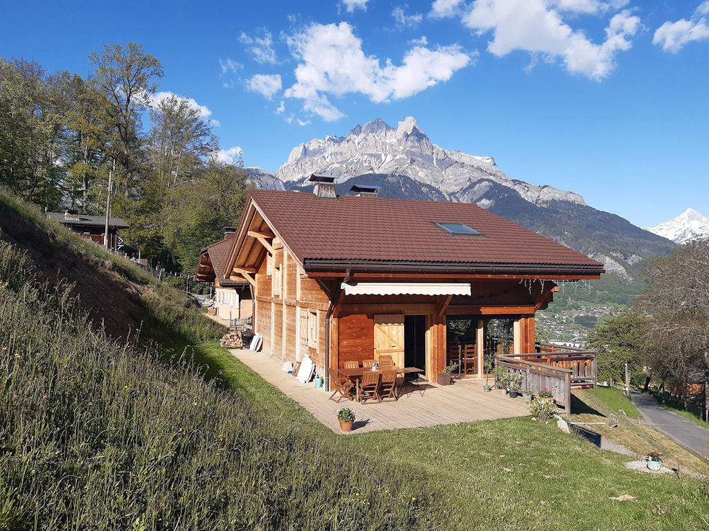 Chambre d'hôtes L'Eterlou 74 - Chambre Gypaète in Sallanches, Pays du Mont-Blanc
