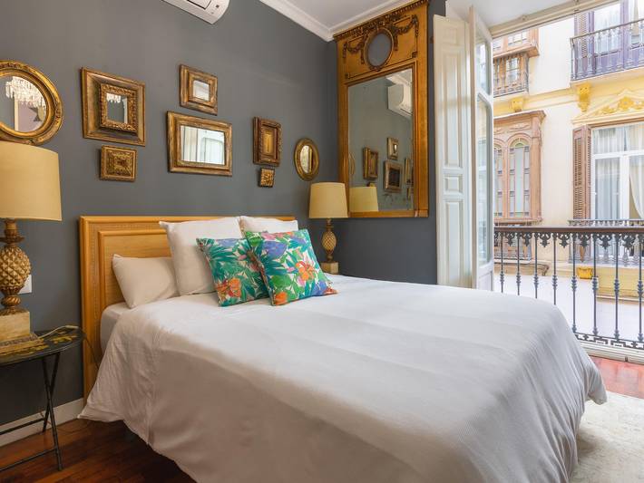 Appartamento per 2 persone, con balcone, con animali domestici in Malaga Centro Historico