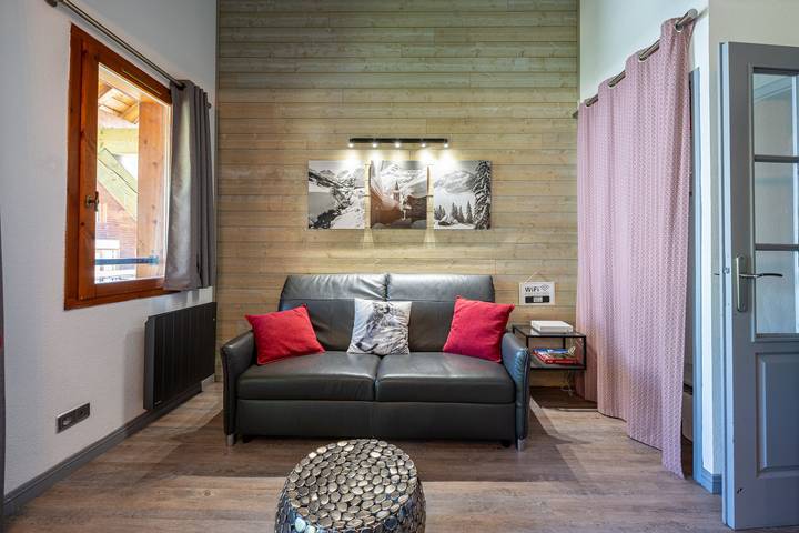Gîte pour 4 personnes, avec jardin ainsi que bassin pour enfant et sauna, adapté aux familles à Valloire - 4
