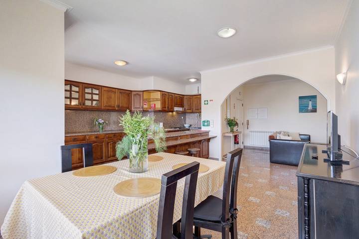 Entire apartment, Apartment 'Alojamento Vistas Mar' with Sea View and Balcony in Praia da Amorosa, Chafé